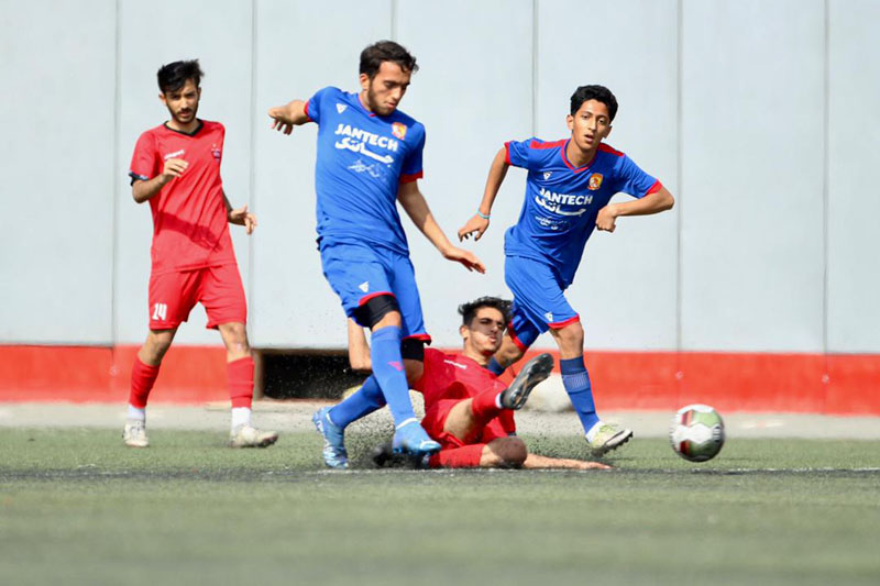 گزارش تصویری دیدار جوانان پرسپولیس - جوانان فتحیان آرشاک - 22 اسفند 1400